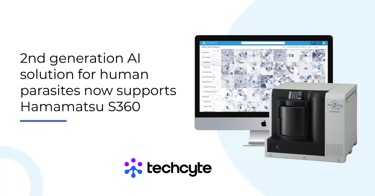 2nd generation ai solution for human parasites now supports hamamatsu s360